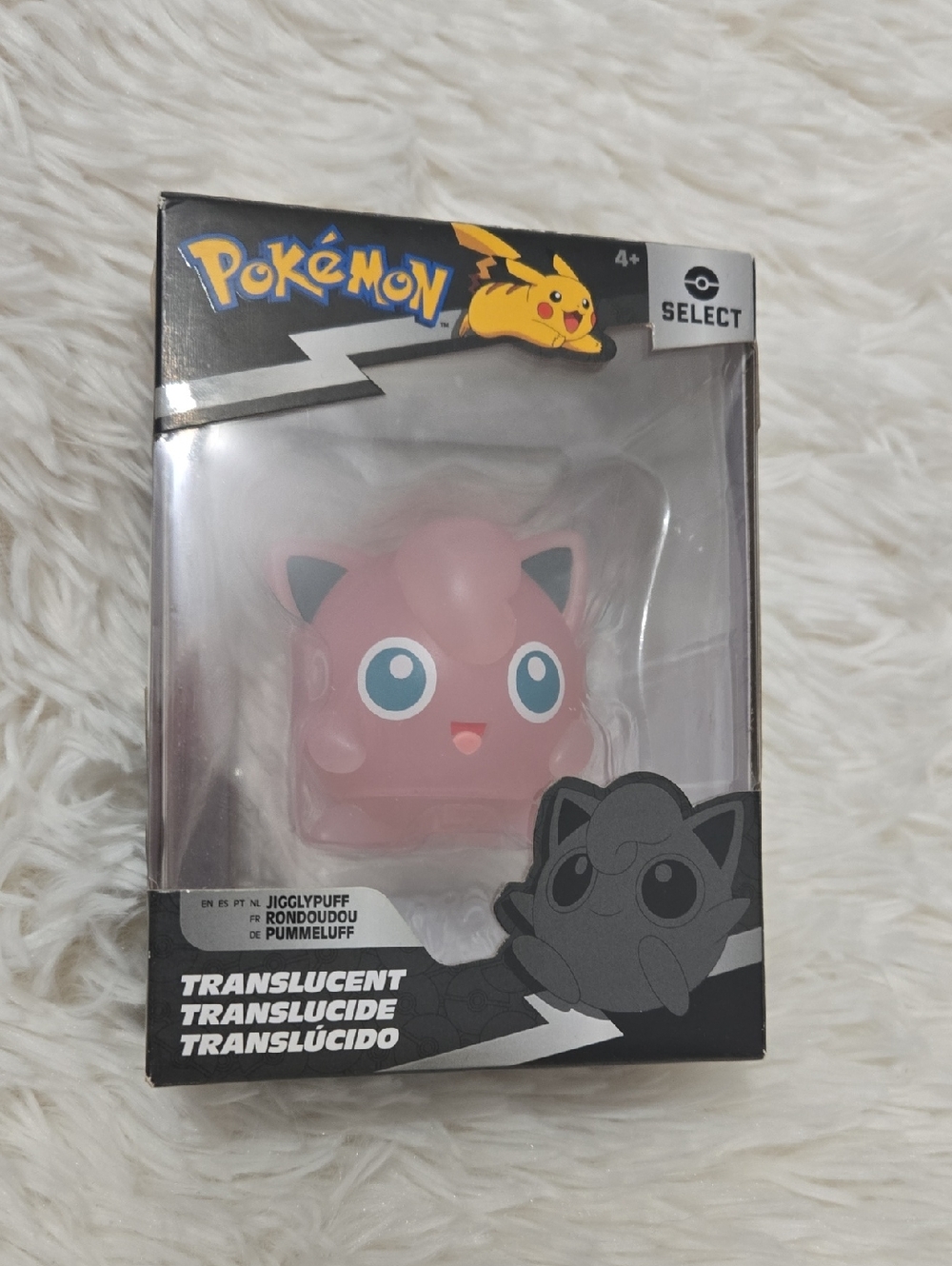 Pokémon Select Translucent Jigglypuff Figure by Jazwares - Picture 1 of 7